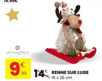 Stokomani Renne sur luge offre