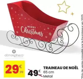 Stokomani Atmosphera - traineau de noël offre