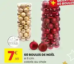 Stokomani 60 boules de noël offre