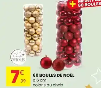 Stokomani 60 boules de noël offre