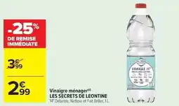 Carrefour Drive Vinaigre ménager offre