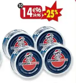 Maximo Lot de 4 boîtes de tranche de thon albacore au naturel offre