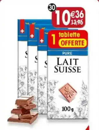 Maximo Lot de 3 tablettes de chocolat lait suisse offre