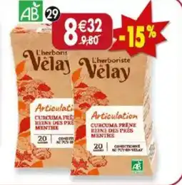 Maximo Lot de 2 boîtes de 20 sachets d'infusion bio articulations offre