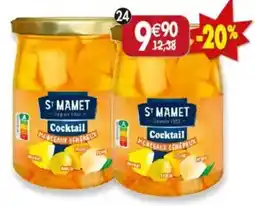 Maximo Lot de 2 bocaux de cocktail de fruits offre