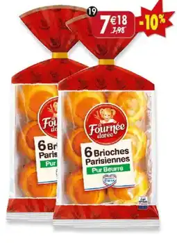 Maximo Lot de 2 x 6 brioches parisiennes offre