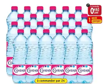 Lot de 3 packs de 6 bouteilles de contrex
