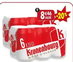 Maximo Lot de 2 packs de 6 boîtes de kronenbourg 4,2° offre