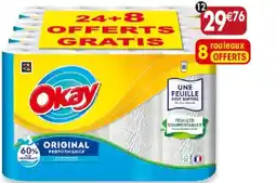 Maximo 24 rouleaux d'essuie-tout. décoré okay offre