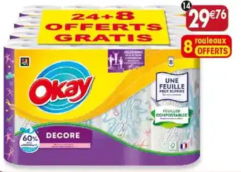 Maximo 24 rouleaux d'essuie-tout. blanc okay offre
