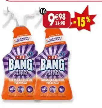Maximo Lot de 2 expert crasse et calcaire cillit bang offre