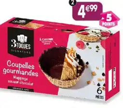 Maximo 6 coupelles gourmandes nappage chocolat 3 toques signature offre