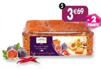 Maximo Pain d'épices des gourmets aux figues et piment d'espelette tranché fortwenger offre