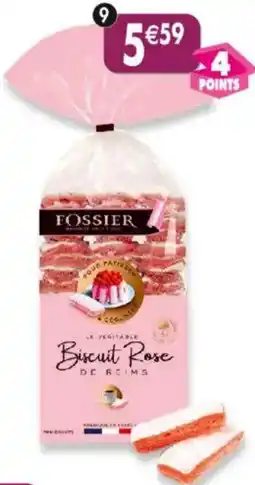 Maximo 30 biscuits roses de reims fossier offre