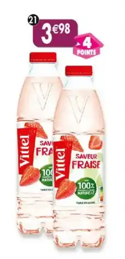 Maximo Lot de 2 bouteilles de vittel up fraise offre