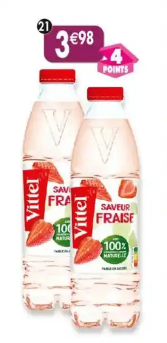 Maximo Lot de 2 bouteilles de vittel up fraise offre