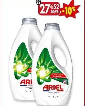 Maximo Lot de 2 bouteilles. de lessive liquide original ariel offre