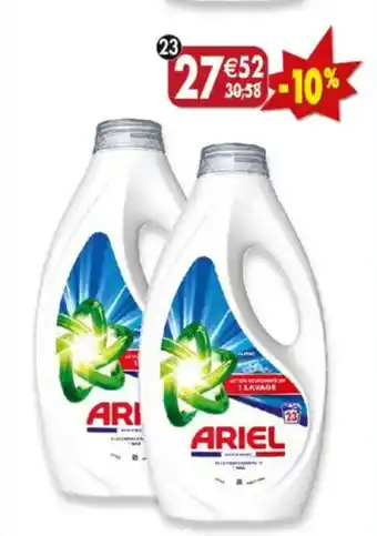 Maximo Lot de 2 bouteilles de lessive liquide alpine ariel offre