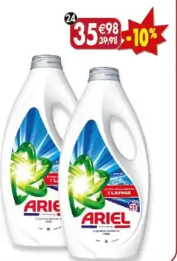 Maximo Lot de 2 bouteilles de lessive liquide alpine ariel offre
