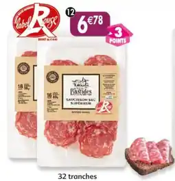 Maximo Lot de 2 barquettes de saucisson sec supérieur les bastides offre