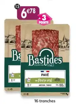 Maximo Lot de 2 barquettes de pavé au poivre vert les bastides offre