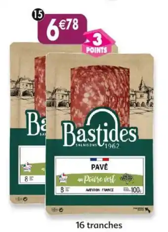 Maximo Lot de 2 barquettes de pavé au poivre vert les bastides offre