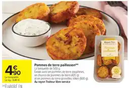 Carrefour Market Pommes de terre paillasson offre