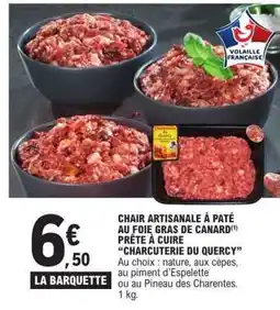 E.Leclerc CHAIR ARTISANALE À PATÉ AU FOIE GRAS DE CANARD offre