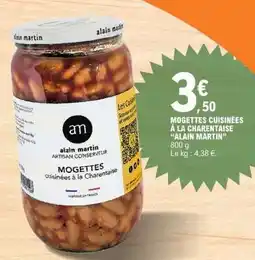 E.Leclerc Mogettes cuisinées à la Charentaise Alain Martin offre
