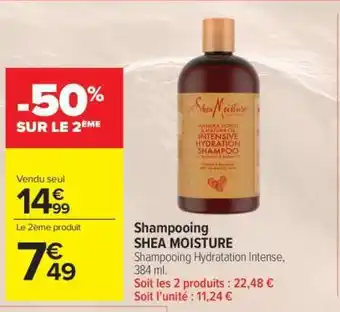 Carrefour Market Shampooing SHEA MOISTURE offre