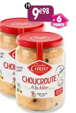 Maximo Lot de 2 bocaux de choucroute à la bière à garnir charles christ offre