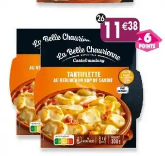 Maximo Lot de 2 barquettes de tartiflette au reblochon de savoie la belle chaurienne offre