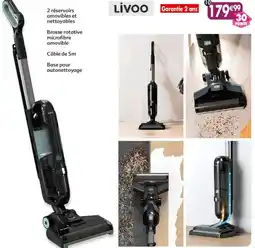 Maximo Aspirateur balai laveur filaire clean'up livoo offre