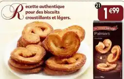 Maximo Palmiers feuilletés les délices de belle france offre
