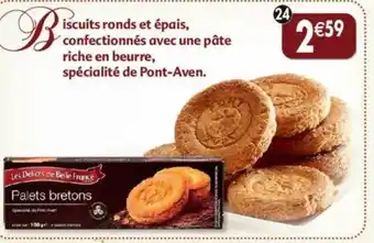 Maximo Palets bretons spécialité les délices de belle france offre