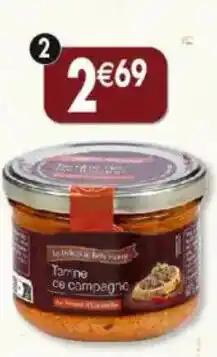 Maximo Terrine de campagne au piment d'Espelette Les Délices de Belle France offre