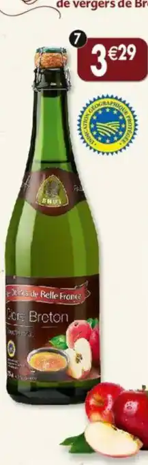 Maximo Cidre breton bouché brut 4,5° igp les délices de belle france offre
