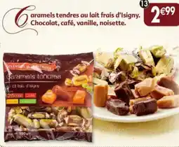Maximo Caramels tendres au lait frais d'isigny 4 parfums les délices de belle france offre