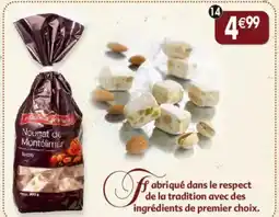Maximo Nougat de montélimar tendre les délices de belle france offre