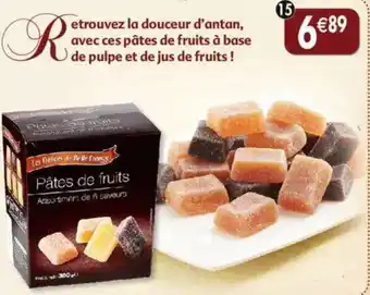 Maximo Assortiment de pâtes de fruits aux 6 saveurs les délices de belle france offre