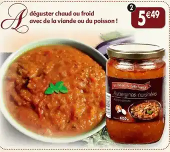Maximo Aubergines cuisinées à la provençale les délices de belle france offre
