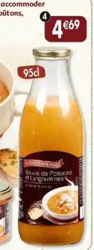 Maximo Soupe de poissons et langoustines Les Délices de Belle France - offre