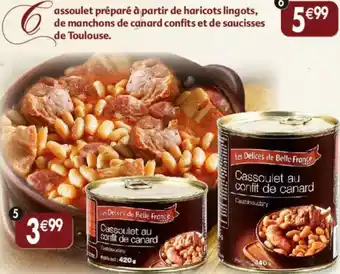 Maximo Cassoulet de castelnaudary les délices de belle france offre