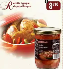 Maximo Poulet basquaise au piment d'espelette les délices de belle france offre