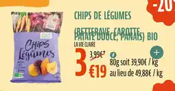 La Vie Claire Chips de légumes offre