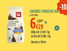 La Vie Claire Chicorée torréfiée bio offre