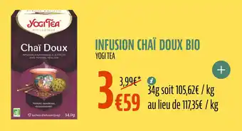 La Vie Claire Infusion chaï doux bio offre