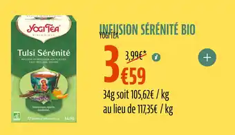 La Vie Claire Infusion sérénité bio offre