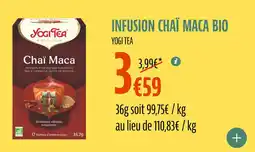 La Vie Claire Infusion chaï maca bio offre