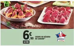 E.Leclerc Cœurs ou gésiers de canard offre